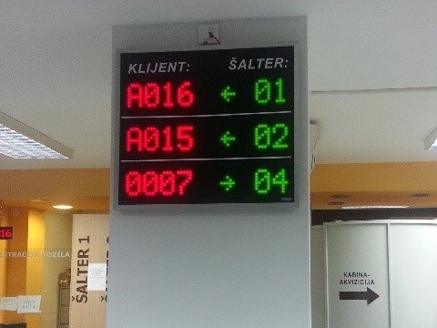Centralni LED displeji